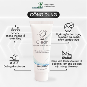 2CLEAN – Gel rửa mặt dịu nhẹ cho da mụn & nhạy cảm
