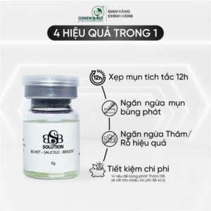 BSB SOLUTION – Dung dịch kháng khuẩn phục hồi da mụn