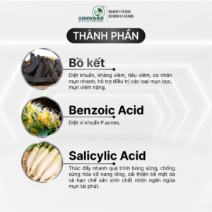 BSB SOLUTION – Dung dịch kháng khuẩn phục hồi da mụn