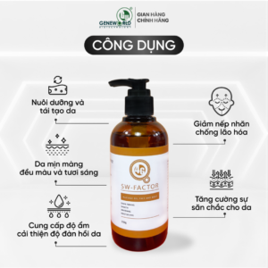 SW FACTOR MASSAGE FACE & BODY – Dầu massage chuyên sâu, thải độc & nâng cơ