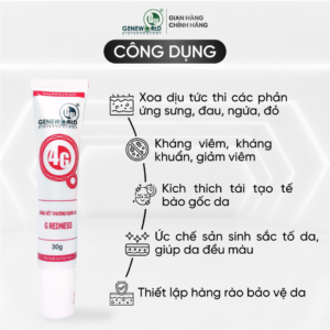 G-REDNESS – Serum giảm đỏ, chống kích ứng