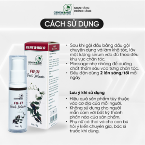 1FOTI HAIR – Tinh chất mọc tóc từ hà thủ ô & các hoạt chất thiên nhiên