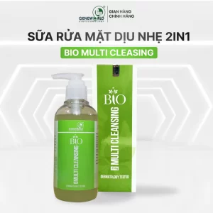 BIO MULTI CLEANSING – Gel rửa mặt 2 trong 1 làm sạch sâu & dưỡng ẩm